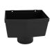 FloPlast Industrial/ Xtraflo Gutter Hopper - 110mm Black