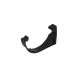 FloPlast Half Round Gutter Fascia Bracket - 112mm Black