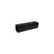 FloPlast Square Downpipe - 65mm x 4mtr Black
