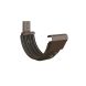 Lindab Steel Gutter Radius Fascia Bracket - 125mm Brown
