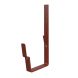 Lindab Rectangular Steel Gutter 210mm Flex-Fit Rafter Bracket - 140mm Tile Red