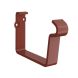 Lindab Rectangular Steel Gutter Fascia Bracket - 140mm Tile Red