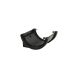 FloPlast Half Round Gutter Union Bracket - 112mm Black