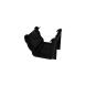 FloPlast Ogee Gutter Union Bracket - 110mm x 80mm Black