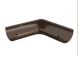 Lindab Steel Gutter Internal Angle 90 - 100mm Brown
