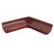 Lindab Steel Gutter Internal Angle 90 - 100mm Dark Red