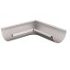 Lindab Steel Gutter Internal Angle 90 - 150mm Silver Metallic