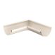 Lindab Steel Gutter Internal Angle 90 - 150mm Antique White