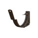 Lindab Steel Gutter Adjustable Fascia Bracket - 100mm Brown
