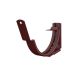 Lindab Steel Gutter Adjustable Fascia Bracket - 150mm Dark Red