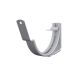 Lindab Steel Gutter Adjustable Fascia Bracket - 150mm Silver Metallic