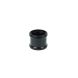 FloPlast Ring Seal Soil Coupling Double Socket - 110mm Black