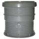 FloPlast Ring Seal Soil Drain Connector - 110mm Grey