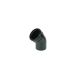 FloPlast Ring Seal Soil Bend Single Socket - 112.5 Degree x 110mm Black