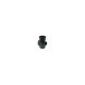 FloPlast Ring Seal Soil Access Pipe Single Socket - 110mm Black