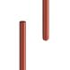 Lindab Steel Downpipe - 100mm x 3mtr Tile Red