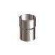 Lindab Magestic Steel Downpipe Connector - 75mm Galvanised