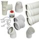 FloPlast Ring Seal Soil Stack Complete Kit - with Offsets - 110mm White