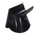Galeco Steel Gutter External Angle - 135 Degree x 120mm Black