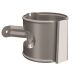 Lindab Magestic Steel Universal Downpipe Clip - 120mm Galvanised