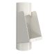 Lindab Steel Vandal Reinforced Leaf Trap - 102mm Antique White