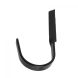 Cast Iron Round Steel Holdfast - 75mm Black