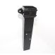 Cast Iron Rectangular Downpipe Eared Access Pipe - 100mm x 75mm Black
