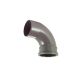 FloPlast Industrial/ Xtraflo Downpipe Single Socket Bend - 92.5 Degree x 110mm Grey