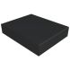 Aluminium Coping Stop End for 141-200mm Wall - 260mm Black (9005 Matt)