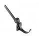 Cast Aluminium Half Round Gutter Side Rafter Bracket - 125mm Black (9005 Leatherette)