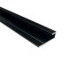 Compact Composite Wall Panel 4mm End Cap - 2440mm Black Tile
