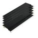 FloPlast V Joint Cladding - 100mm x 5mtr Black Ash Woodgrain - Pack of 5