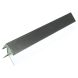 FloPlast Shiplap Cladding External Corner - 5mtr Black Ash Woodgrain