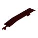 FloPlast Shiplap Cladding Butt Joint - 150mm Rosewood