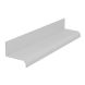 Fibre Cement Cladding Aluminium Drip Profile - 3mtr Pearl Grey