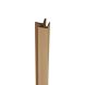 Composite Panel Cladding External Corner Trim - 3.6mtr Natural Oak