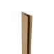Composite Panel Cladding Joint Trim - 3.6mtr Natural Oak