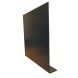 Aluminium Fascia L Profile Length - 150mm x 2mm x 3mtr Anthracite Grey (7016 Matt)