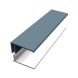 Weatherboard Cladding Two Part Edge Trim - 3mtr Colonial Blue