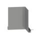 Aluminium Fascia J Profile Internal 90 Degree Corner - 150mm x 2mm Painted