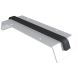 Aluminium Coping Fixing Clip for 200-250mm Wall - 310mm Anthracite Grey (7016 Matt)
