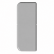 White Fascia Board End Cap - 50mm
