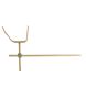Cast Iron Moulded Ogee Gutter Rise & Fall Bracket - 100mm Galvanised
