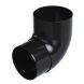 Galeco Industrial Downpipe Bend - 87 Degree x 100mm Black