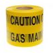 Underground Warning Tape - Gas Main 150mm x 365mtr