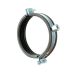 Cast Iron Halifax Drain/Soil Bracket Zinc Plated Rubber Lined Bismat - 100mm