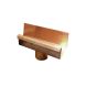 Copper Large Box Gutter Running Outlet To 100mm