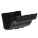 Cast Iron Ogee Gutter Union - 125mm Black