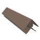 Foresta Wood Effect Cladding Two-Part Lacquered Aluminium Corner Trim - 3mtr For African Padauk, Grey Cedar and Woodland Grey
