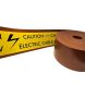 Groundarmor Electricity Cable Tile Tape - 150mm x 2.5mm x 40m